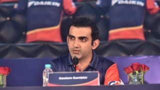 IPL 2018: Gautam Gambhir named captain of Delhi Daredevils IPL 2018: Gautam Gambhir named captain of Delhi Daredevils